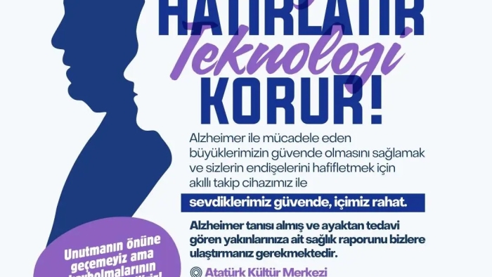 BAŞKAN GENCAN’DAN ÖRNEK PROJE: ALZHEİMER HASTALARINA AKILLI TAKİP DESTEĞİ